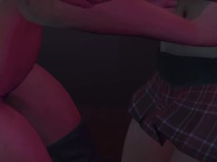 GTA V Two Sexy Lesbian Strippers La... video thumbnail