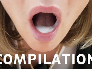 Creampie Swallow Compilation - Cum Swallow Compilation Porn Videos - fuqqt.com