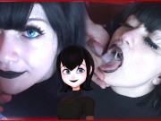 Massive cumshot on face of Hot goth teen - Mavis Cosplay Sweet Darling aaliyah hadid porn videos
