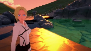 Annie Leonhart Takes A Break From Training For Other "Physical Activities"