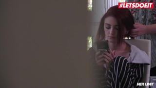 HerLimit - BEHIND THE SCENES! Lola Fae Redhead USA Teen Ass Fucked And Gaped - LETSDOEIT