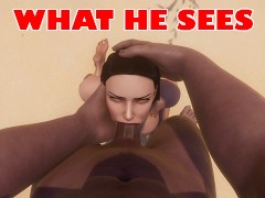 What he sees