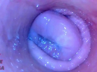 Endoscope into the mouth Porn Videos