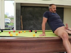 blow me on pool table until i cum in your mouth