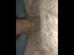 Close up POV hairy bbw wife cheating with lover