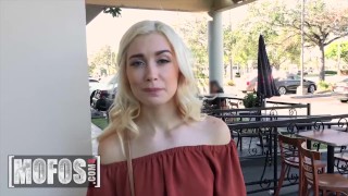 Mofos - Blonde Bracefaced Cutie Anastasia Knight Loves Fast Money & Tony Rubino's Big Dick