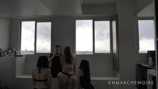 These 3 models are actually my sucktoys - ENMARCHENOIRE The Blowjob Harem