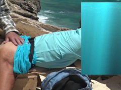 Outdoors on a cliff sex