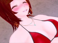 Giantess Bikini Vore - (MMD Animation)