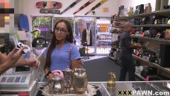 XXX PAWN - Latin Essential Worker Joanna James Needs Money Fast, So She Visits My Store In Search Of