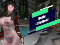 Skyrim - Robin Little Devil - (Threesome POV)
