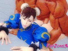 3D Nude Street Fighter Characters Compilation of 2021!
