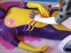 Slime fucking time Rubber Suiters