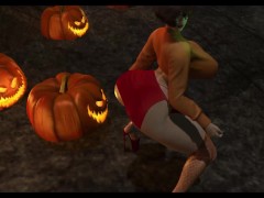 Velma Scooby-Doo shaking her delicious body (3D Cosplay) - Second life