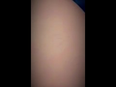 Sweet pussy taking cum on camera for the first time