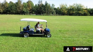 21 SEXTURY - Kinuski Kakku Scores An Assfucking On The Golf Course