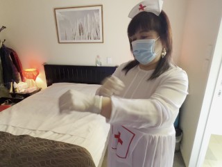 Fucked Mature Plump Nurse at Asian Massage Parlor