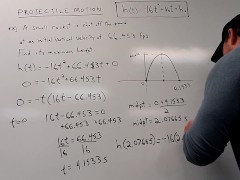 Buff Math Professor Teacher gets HARDCORE 69 under curvy PAWG