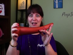 Toy Review - SquarePegToys® Squirm SuperSoft Silicone Cone Anal Plug courtesy of Peepshow Toys!