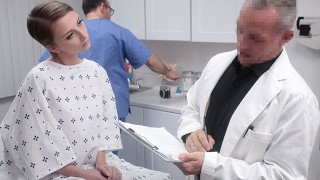 PervDoctor Sexy Young Patient Needs Doctor Oliver’s Special Treatment For Her Pink Pussy