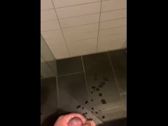 BBC Cums All Over Hotel Bathroom