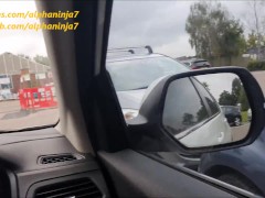 Public Blowjob Before the Shops in the Carpark?