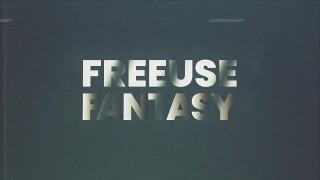 FreeUse Fantasy - Army Sluts Dani Blu And Callie Black Bounce Their Pink Pussies On Submissive Stud