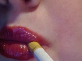 Lips Smoking Porn - Smokes Cigarette with Whore Red Lips closeup smoke - Mobile Porn & xxx  videos - 18Dreams.Net