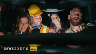Brazzers - Xander & Ricky Get Lucky Enough To Fuck Each Other's Hot Wifes Alexis Fawx & Angela White