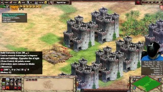 【Age Of Empire 2】005 Spanish help Mongols and Celts army to penalt back Malays