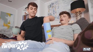 TWINKPOP - Joey Mills Was Pleasantly Suprised To Find Jake Preston's Special Snack In The Chip Can