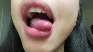JOI Asian Cum Dumpster Begs For You To Stroke Your Cock And Nut In Her Mouth  | Hinasmooth
