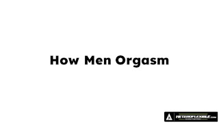 HETEROFLEXIBLE - How Men Orgasm With Hung Hunk Pierce Paris! WATCH HIM JERK OFF! FULL SCENE
